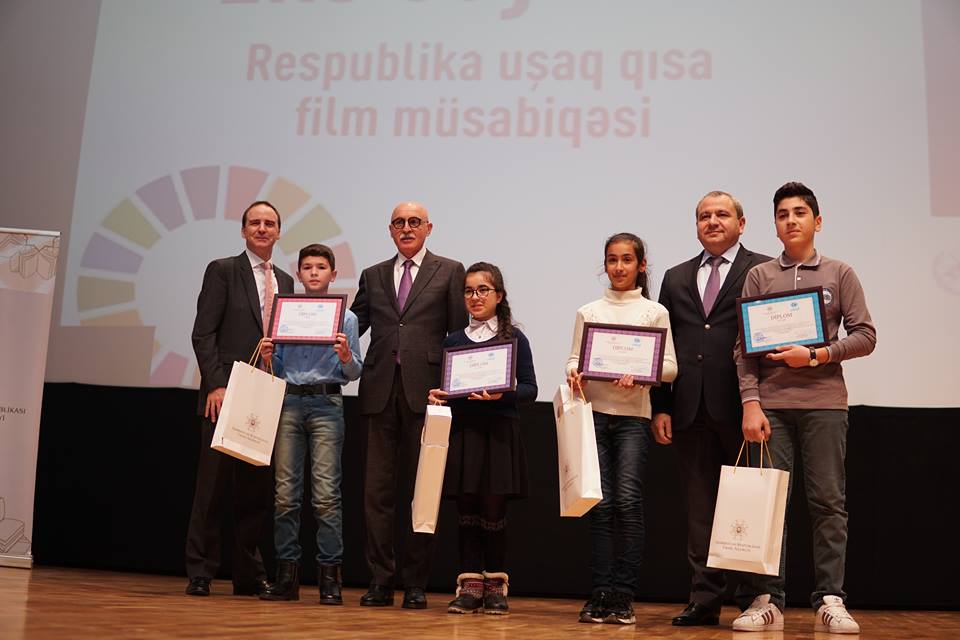 Respublika uşaq film müsabiqəsinin qalibləri mükafatlandırıldı - FOTO  