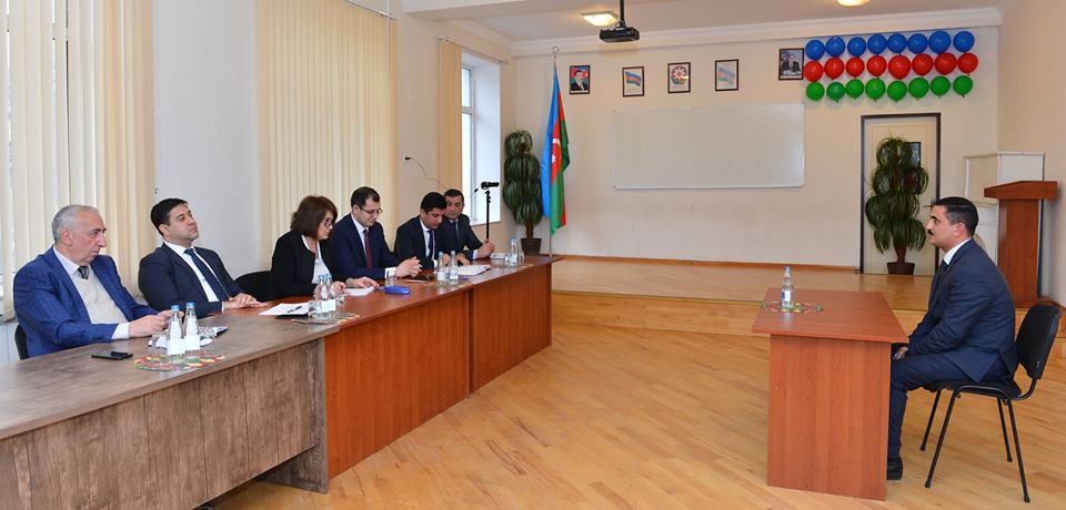 Direktorların işə qəbulu üzrə müsahibələr başladı - FOTO  