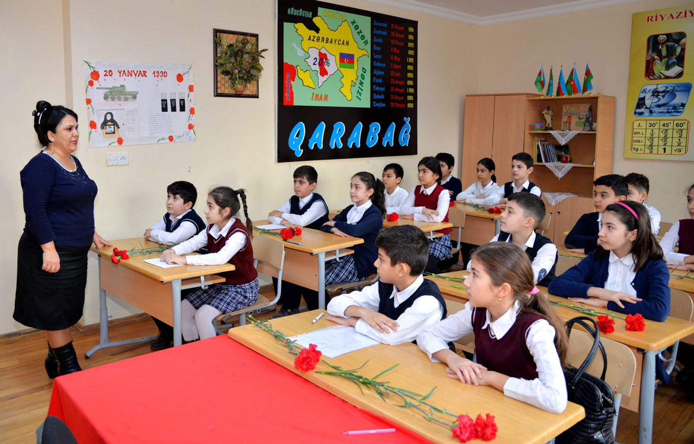 Məktəblərdə 20 Yanvar faciəsinə həsr olunmuş xüsusi dərslər keçiriləcək  