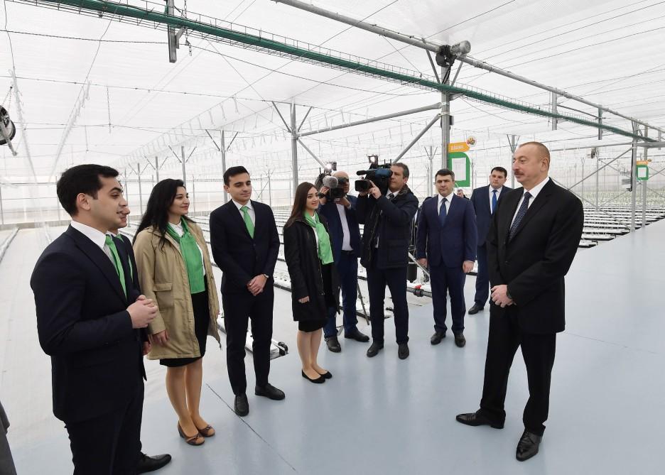 Prezident İnstitutun açılışında 