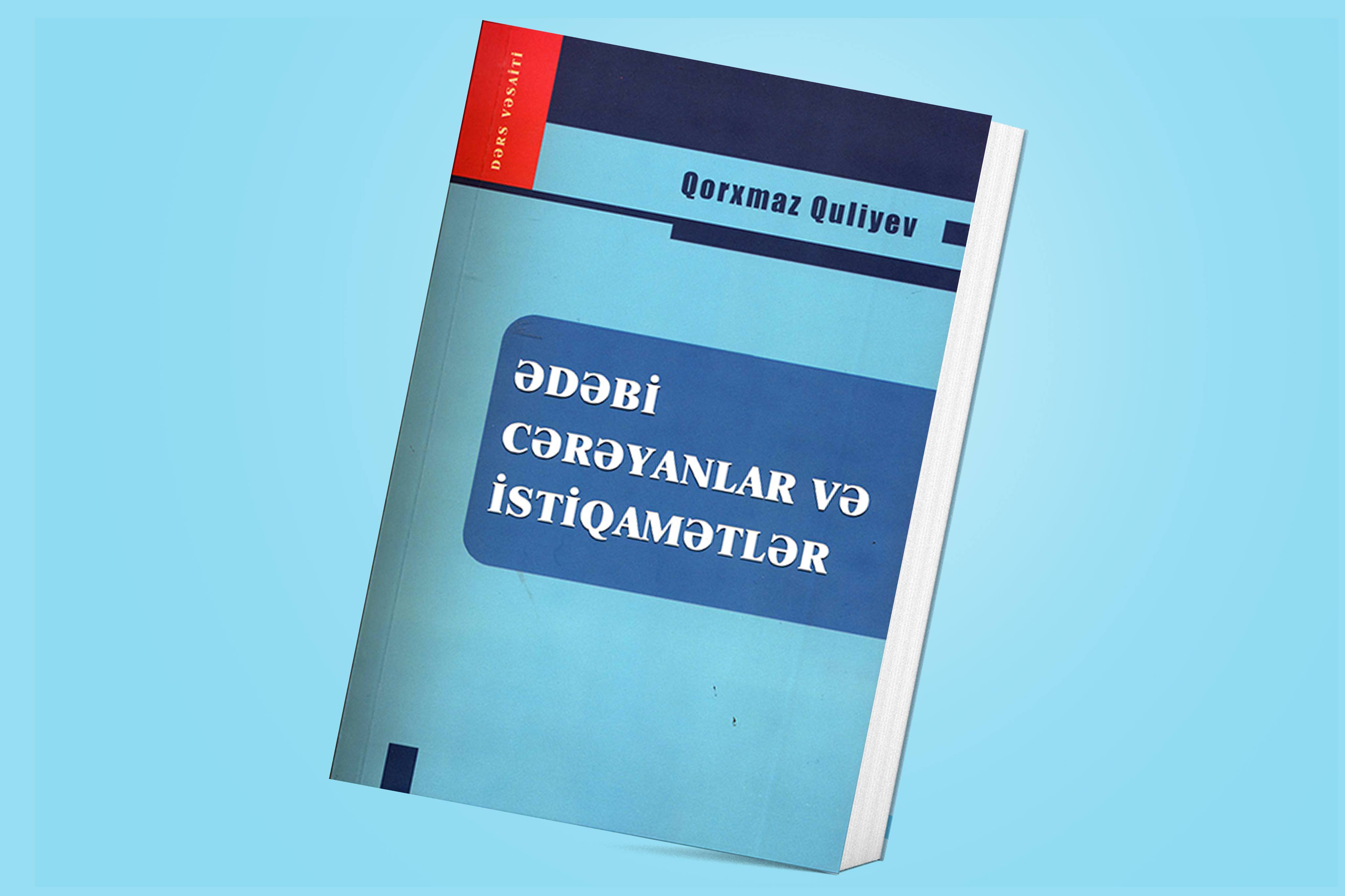 Azərbaycan Universitetinin professoru Qorxmaz Quliyevin yeni kitabı çap olundu