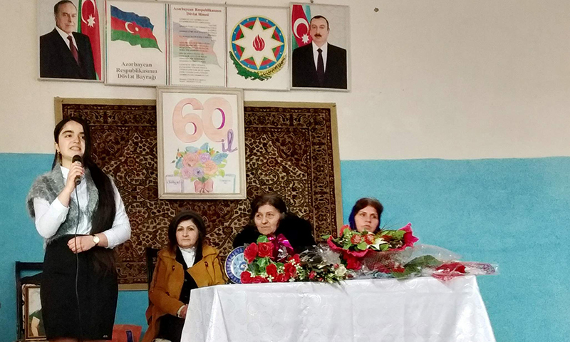 Balakən məktəblərində 