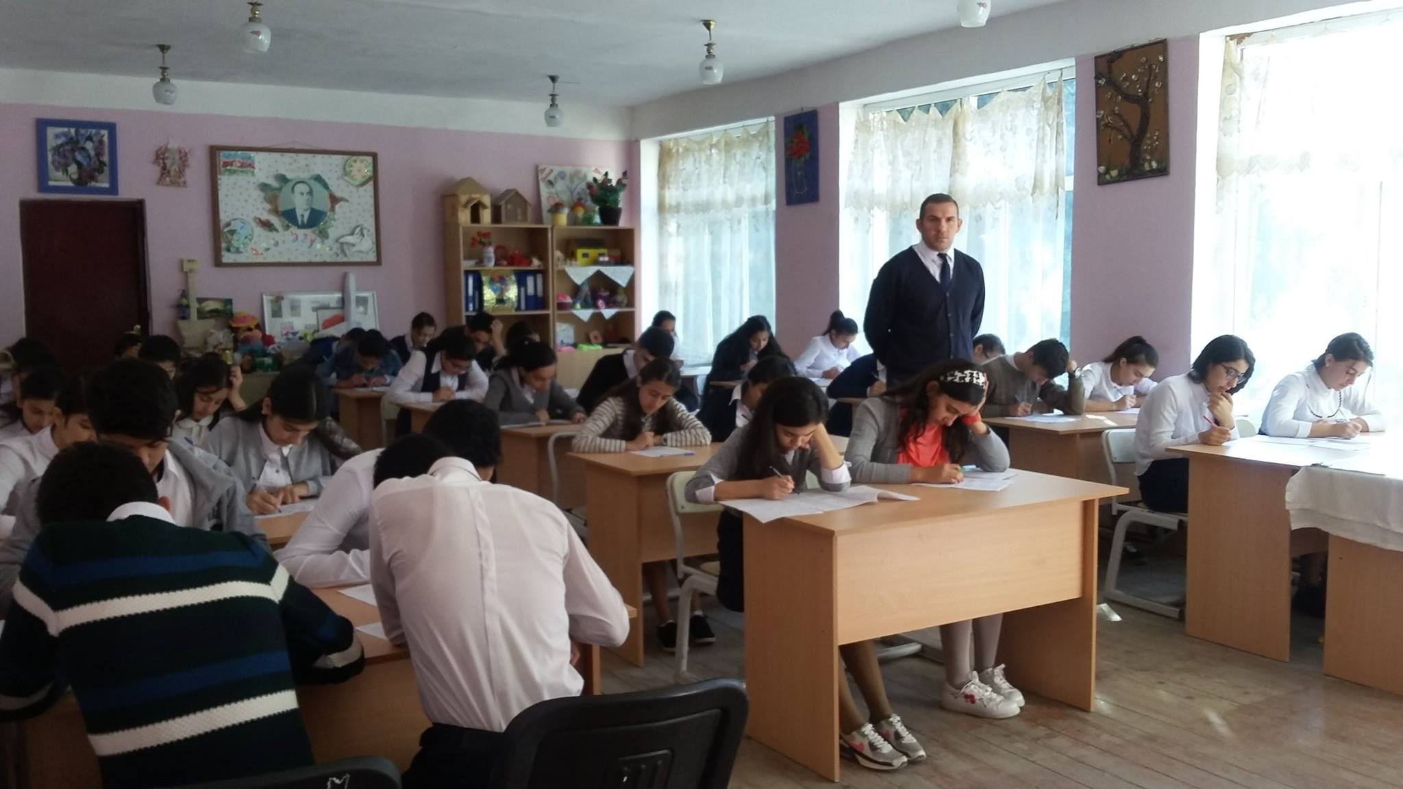 Respublika fənn olimpiadalarının şəhər mərhələsi keçirilib