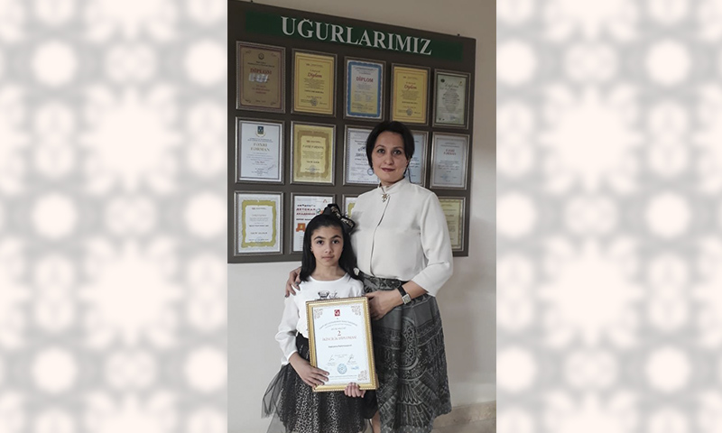 II sinif şagirdi beynəlxalq yarışda II yeri tutub