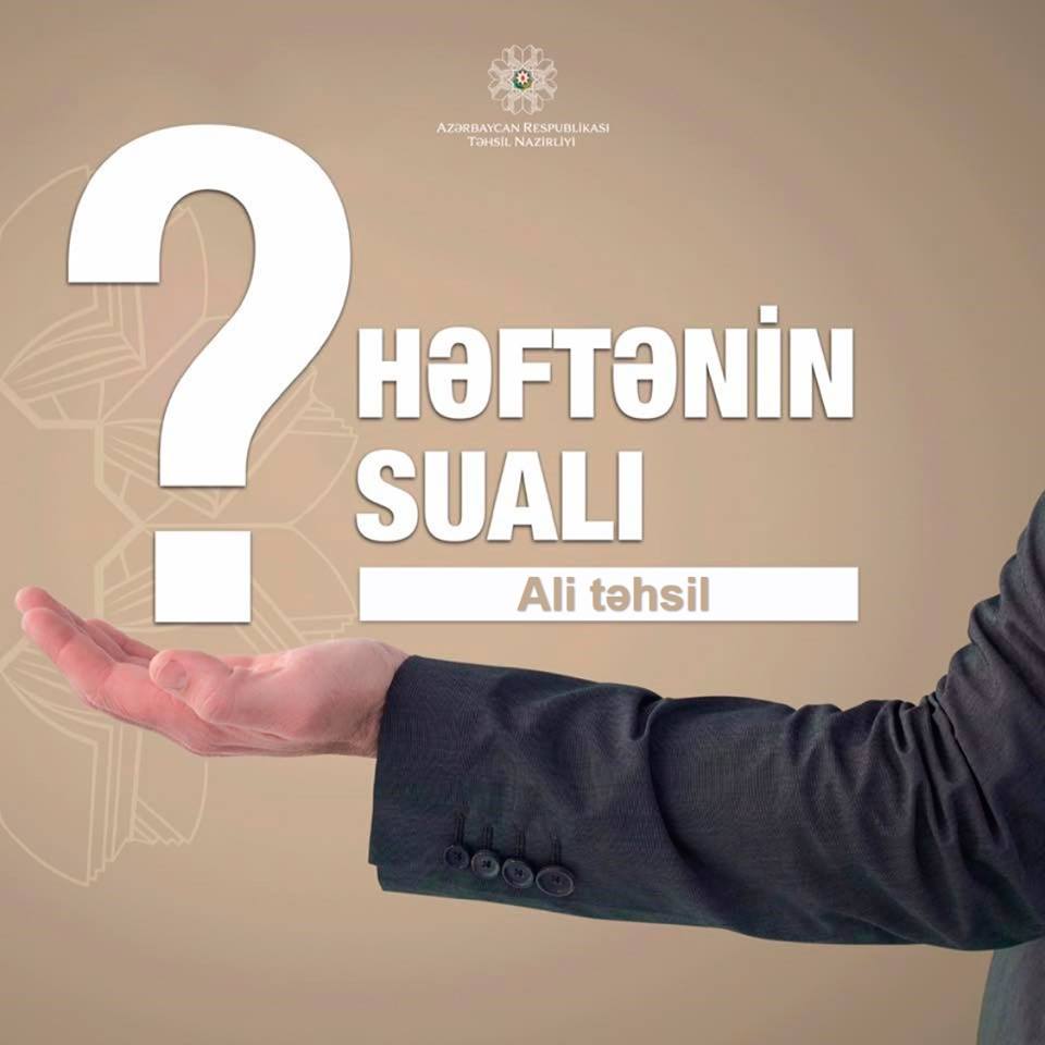 Nazirlik dəyişən ixtisaslarla bağlı bütün suallara aydınlıq gətirəcək–Canlı yayımda 