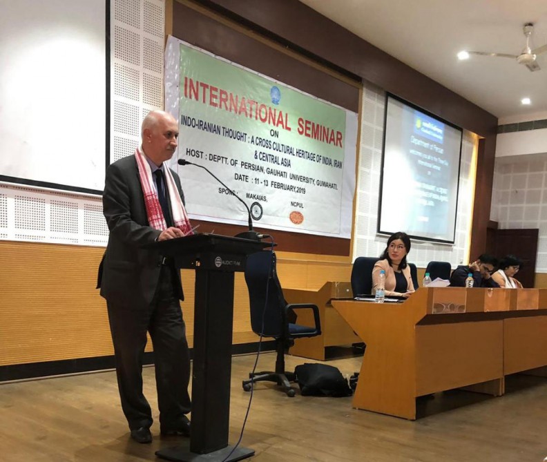 Universitet professoru beynəlxalq seminarda