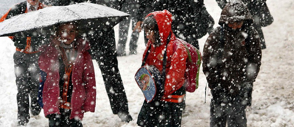 Qarlı hava bu bölgədəki məktəbə ziyan vurub: “Qazanxana sıradan çıxıb”