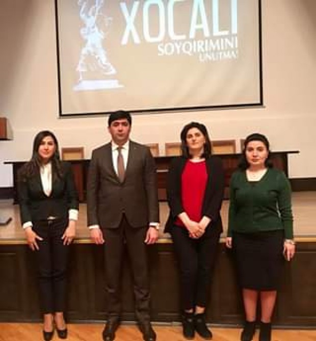 Universitetdə “Cəzasız cinayət” sənədli filmi nümayişi olundu