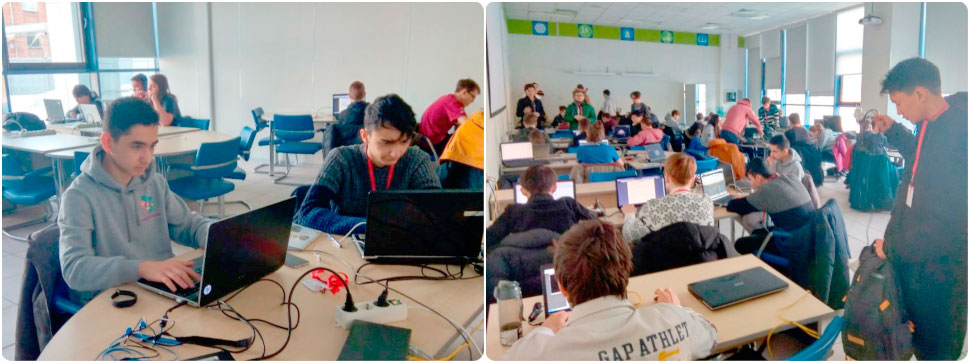 Məktəblilərimiz Beynəlxalq Qış Kompüter Məktəbində  