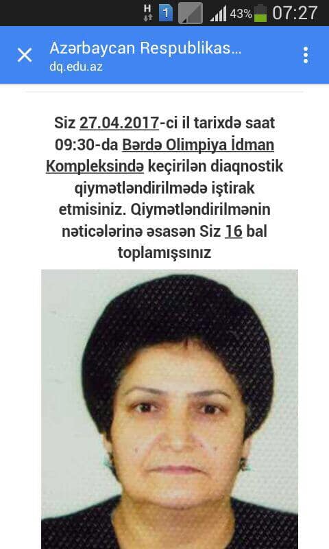 Goranboyda  orta məktəbə çox aşağı nəticə göstərən direktor rəhbərlik edir? – FOTO - Rəsmi cavab  