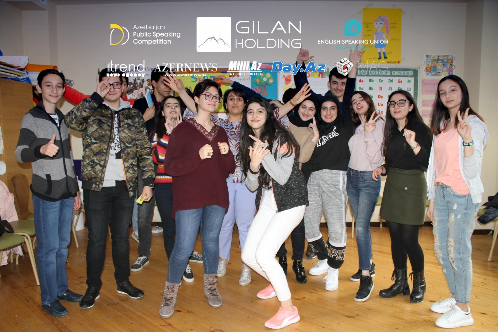 “Azerbaijan Public Speaking Competition” layihəsinin ilk mərhələsi yekunlaşıb