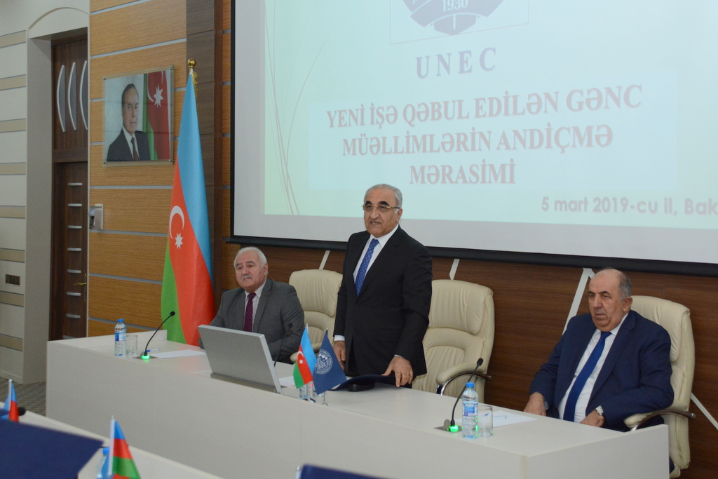 UNEC-in gənc müəllimləri and içdi  