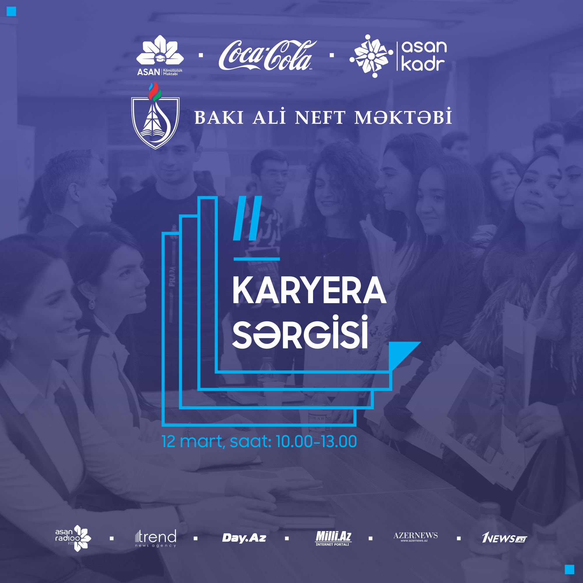 Bakı Ali Neft Məktəbi və Asan Kadr  2-ci “Karyera sərgisi” keçirəcək    