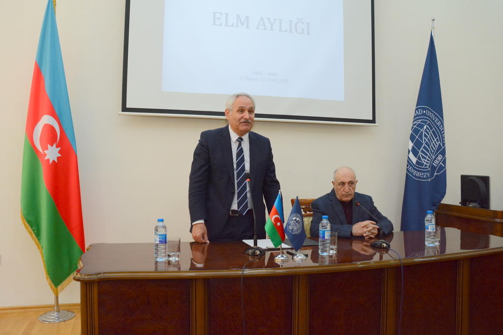 UNEC növbəti “Elm aylığı”na yekun vurub