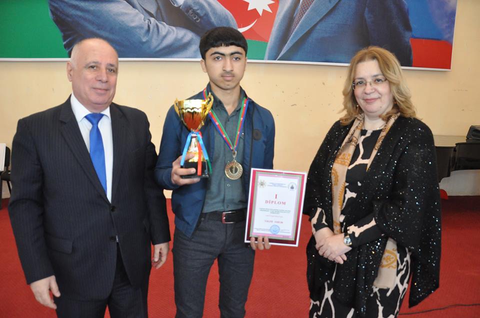 Olimpiada qalibləri mükafatlandırıldı - FOTO  