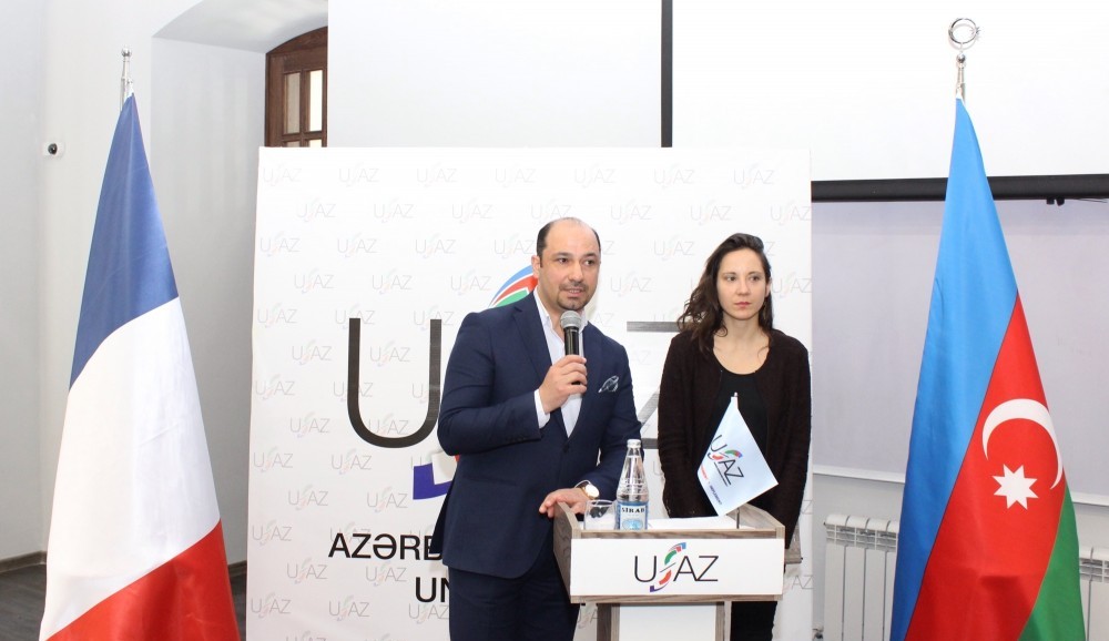 Azərbaycan-Fransız Universitetində “Frankofon universitet sərgisi 2019” keçirilib - FOTO  