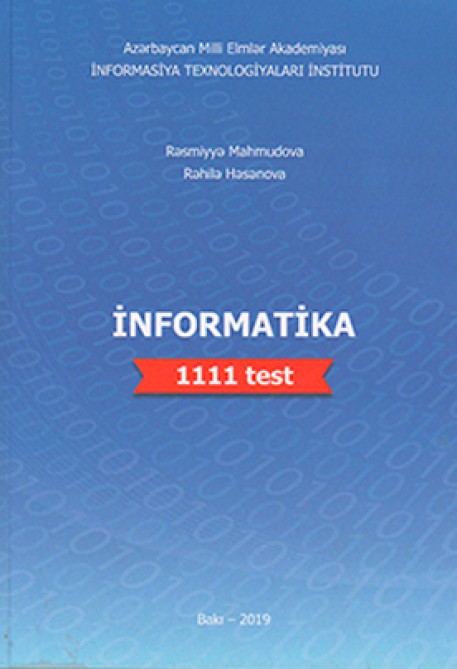 “İnformatika. 1111 test” adlı vəsait nəşr olunub