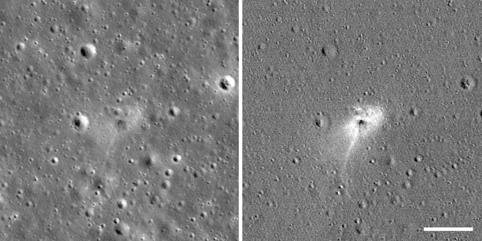NASA Ayda kosmik gəminin qəzaya uğradığı yeri tapdı