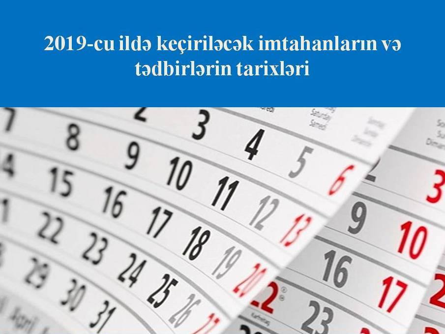 İyunda keçiriləcək vacib imtahanların dəqiq təqvimi – Abituriyentlərin diqqətinə  