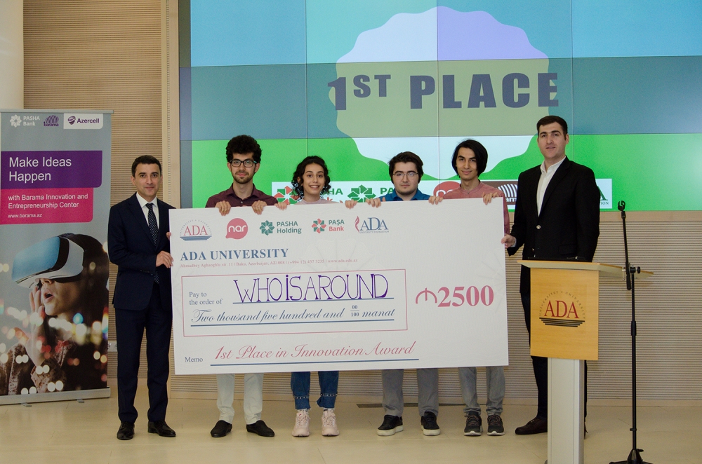 Tələbələrin start-up ideyaları mükafatlandırılıb