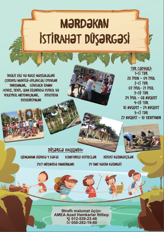 AMEA əməkdaşlarının övladları üçün yay düşərgəsi təşkil edilib