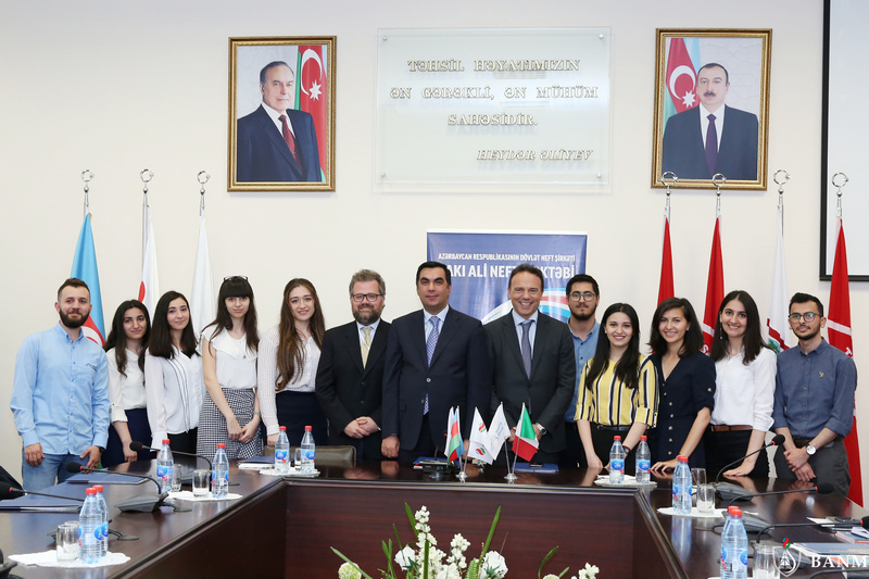 Bakı Ali Neft Məktəbinin tələbələri İtaliya şirkətində işə başlayır 