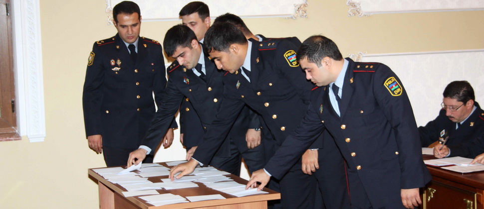 Polis Akademiyasına qəbul elan edildi  