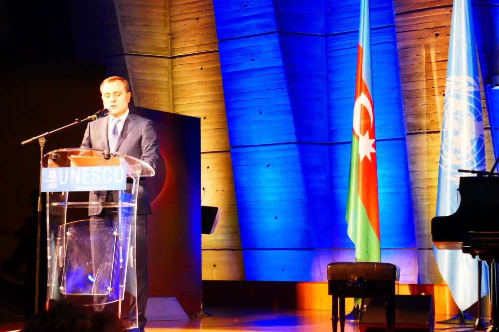 Təhsil naziri UNESCO-da çıxış etdi  