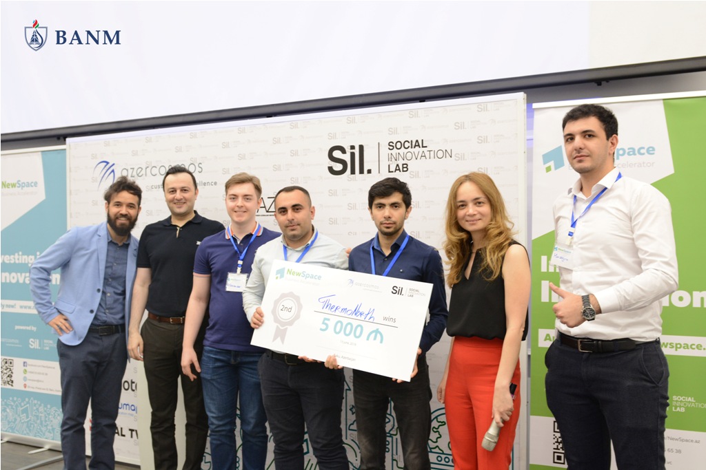 BANM-nin startapı “NewSpace” Biznes Akselerator Proqramında 2-ci yerin qalibi olub