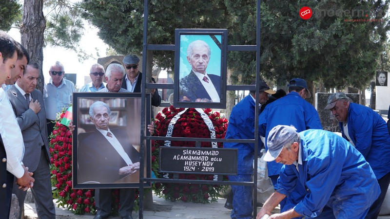Şirməmməd Hüseynovun dəfnindən FOTOLAR  