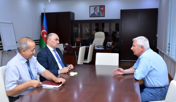 Rasim Əliquliyev Polşa Milli Nüvə Tədqiqatları Mərkəzinin rəhbəri ilə görüşüb 