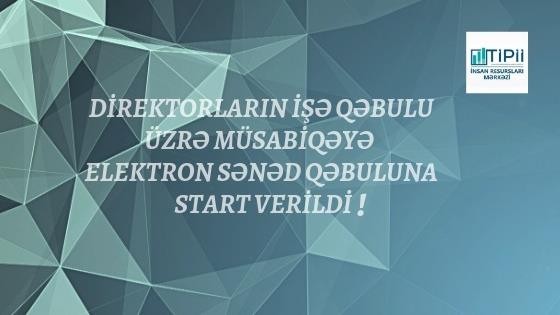 Direktorların işə qəbul qaydaları - VİDEO