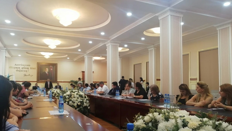 BDU-da ali təhsil müəssisələrində media ilə işin düzgün təşkilinə dair təlim-konfrans keçirilib