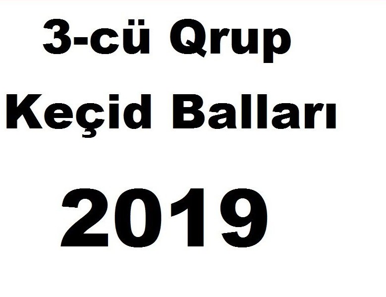 II-III qrupların ötənilki keçid balları bu tarixdə dərc olunacaq  