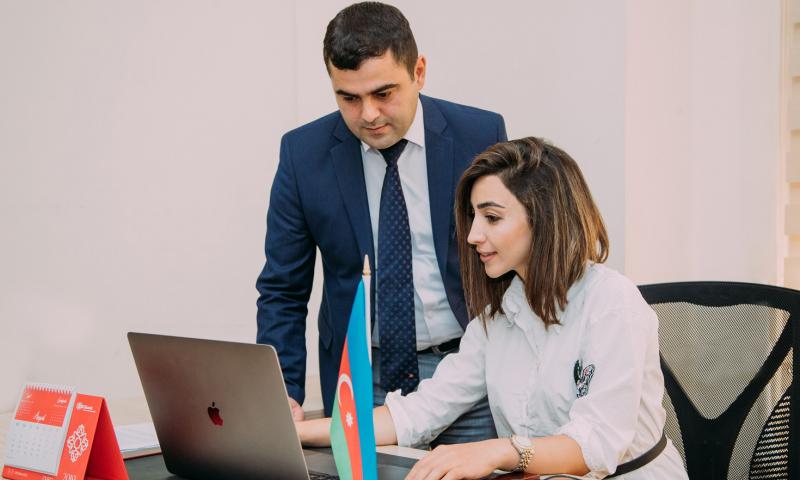 Tələbələr ilk dəfə Kənd Təsərrüfatı Nazirliyində təcrübə proqramında iştirak edir