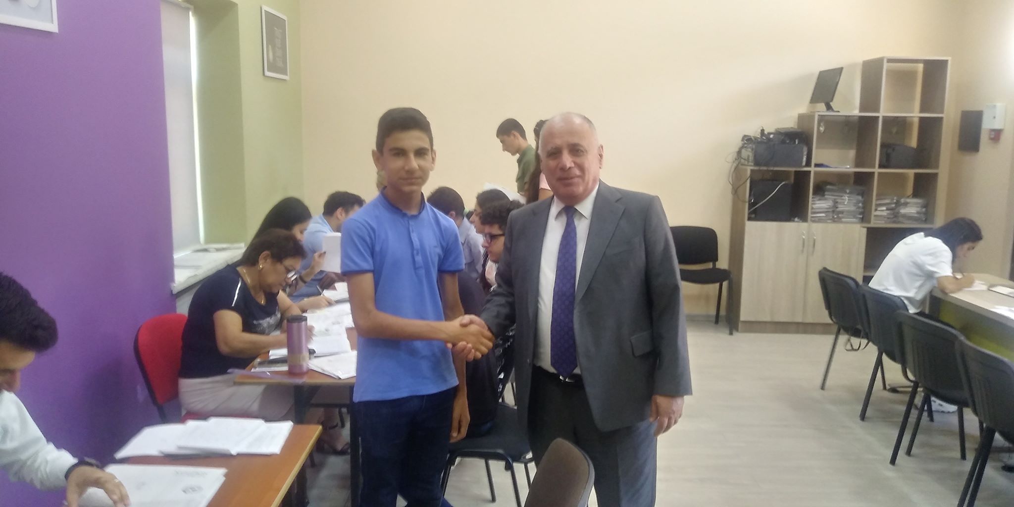 Azərbaycanın ən gənc abituriyenti Miryusif  LDU-nu seçdi - FOTOLAR