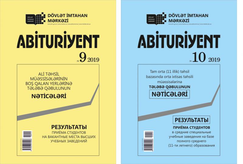Kolleclərə qəbul zamanı ixtisaslar üzrə formalaşan keçid balları nəşr olundu