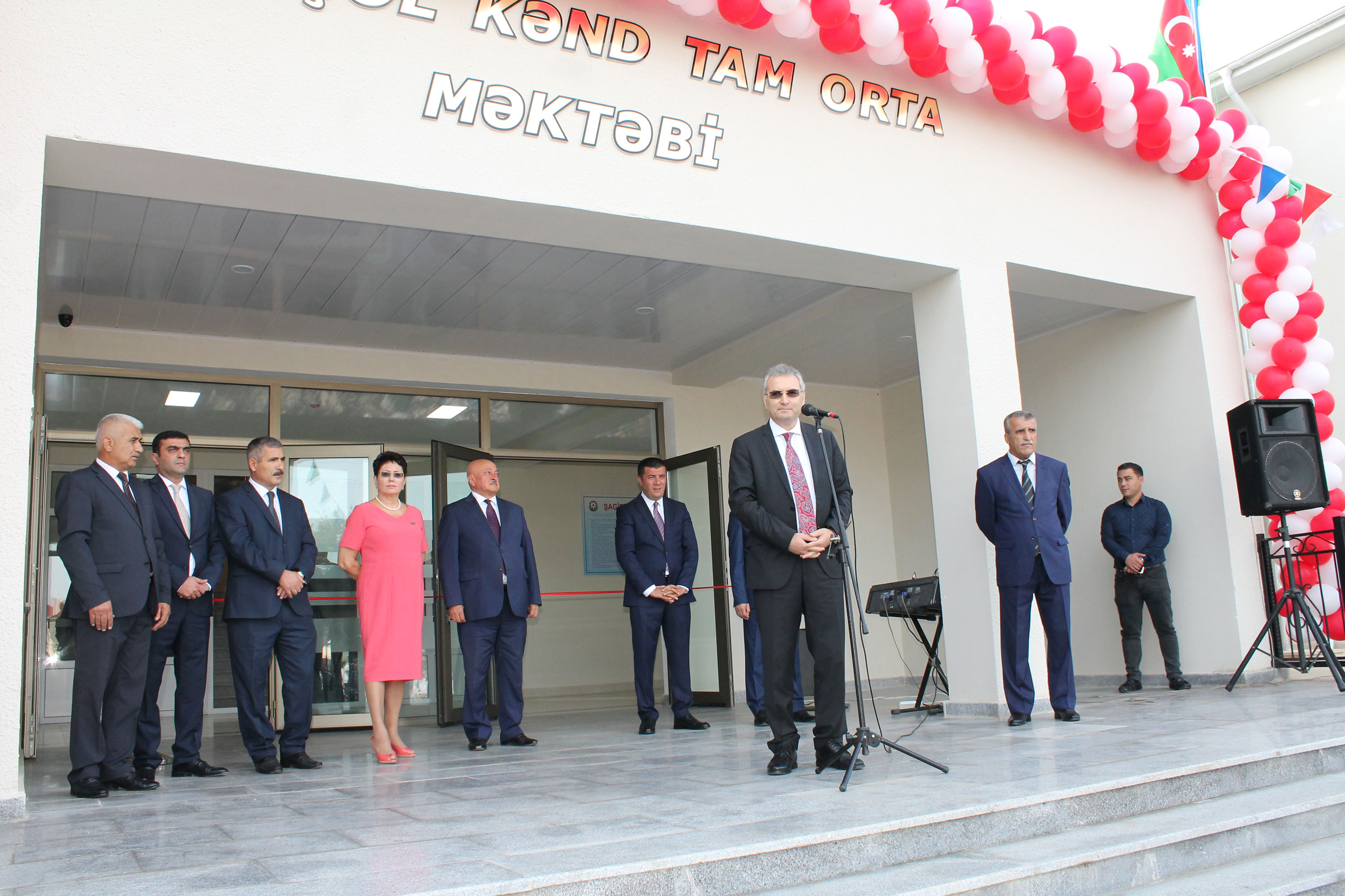 Masallıda məktəb binalarının açılışı oldu