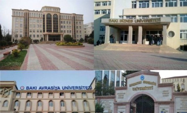 Özəl universitetlərə qəbul olunanların biliyi kafidən yuxarı deyil