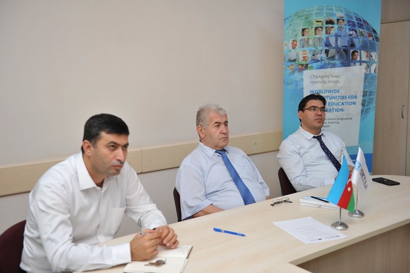 Erasmus Bakı Ofisinin nümayəndələri Mühəndislik Universitetinə gəldi  