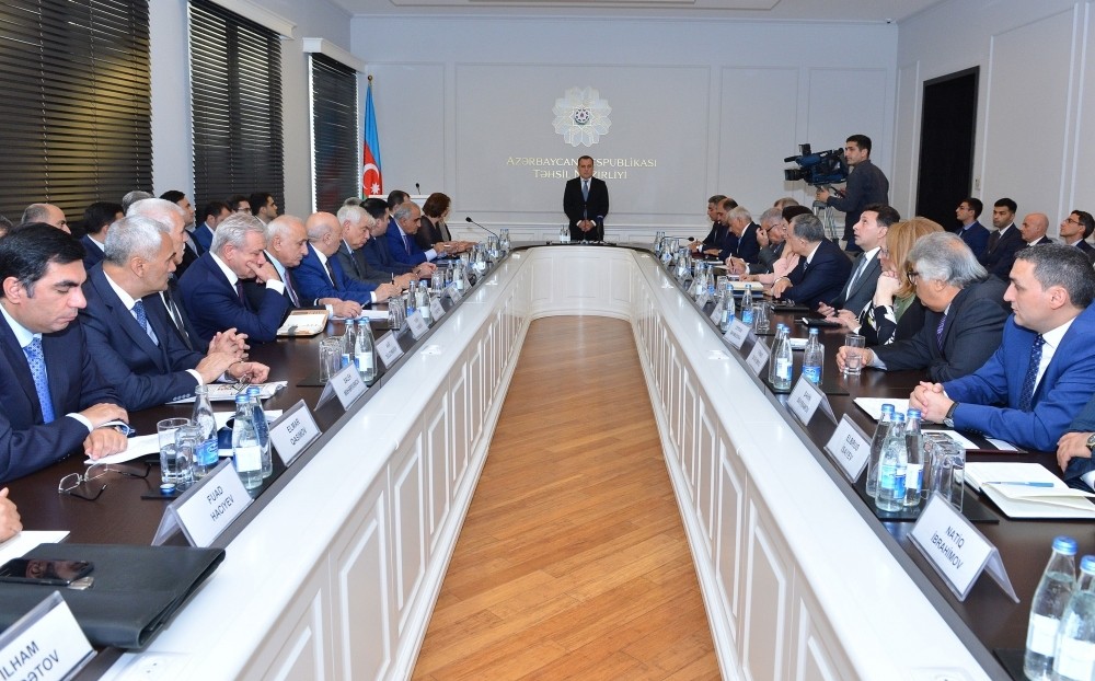 Təhsil Nazirliyində kollegiya iclası keçirilib - FOTO  