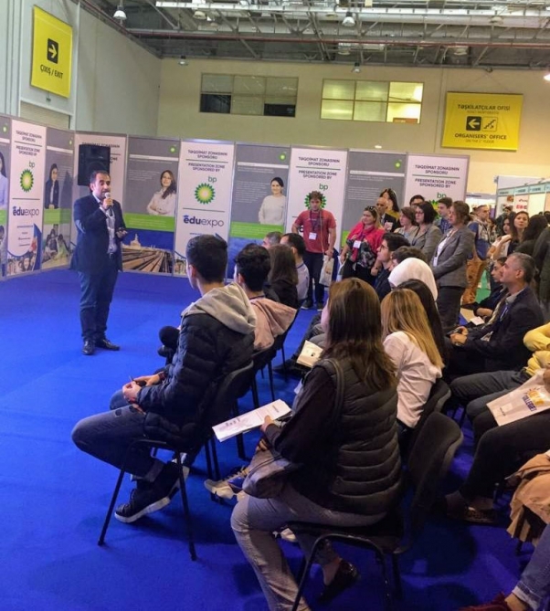 “EduExpo” çərçivəsində “Azərbaycanda Erasmus+” mövzusunda təqdimat keçirilib