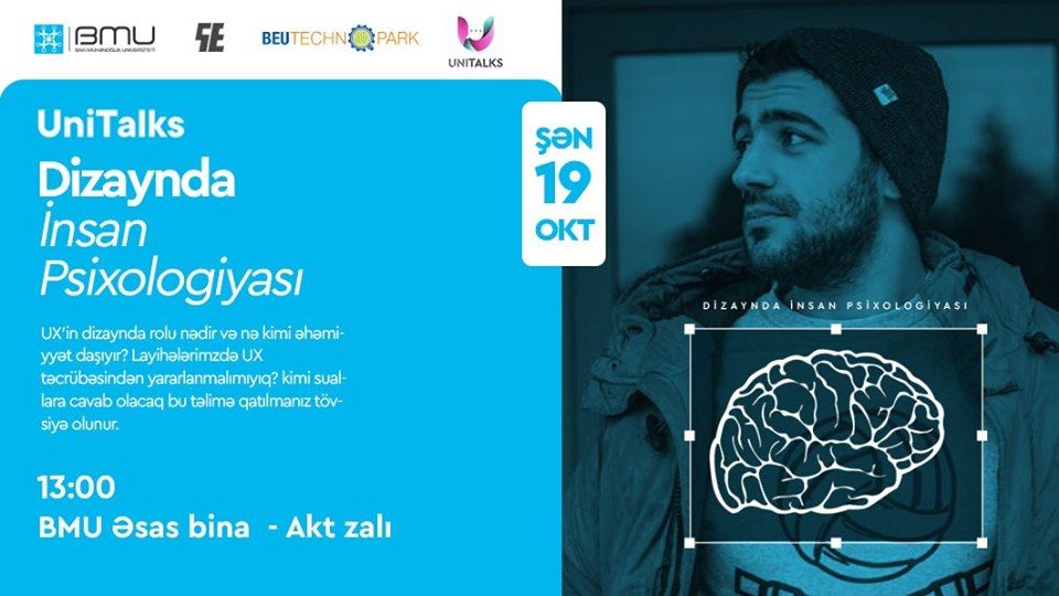 “UniTalks”: Dizaynda insan psixologiyası  
