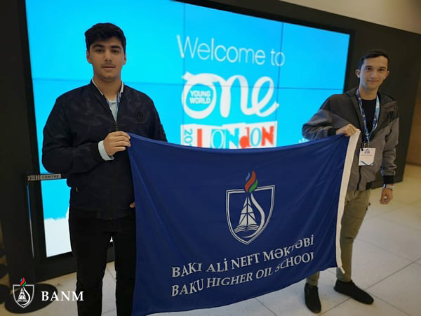 Bakı Ali Neft Məktəbinin tələbələri ölkəmizi beynəlxalq sammitdə təmsil edib
