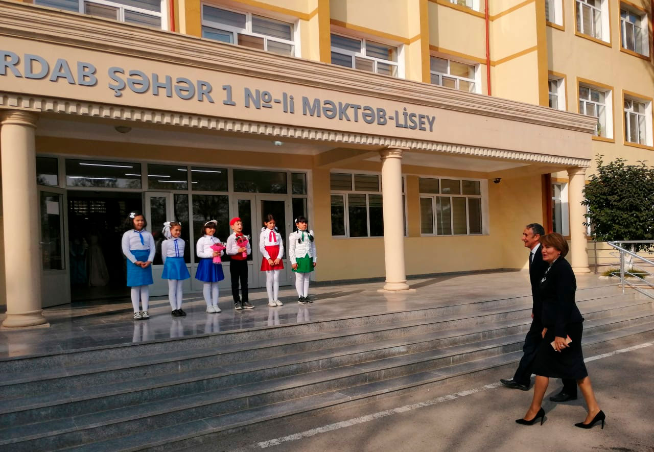 Nazir müavini Məhəbbət Vəliyeva Zərdab rayonunda