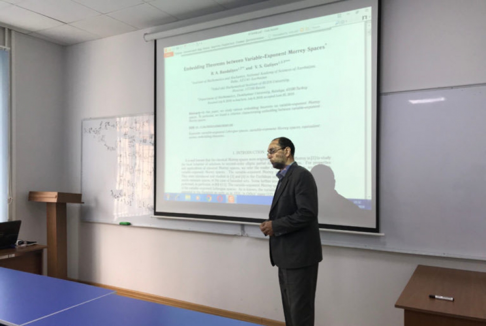 Riyaziyyat və Mexanika İnstitutunda növbəti elmi seminar