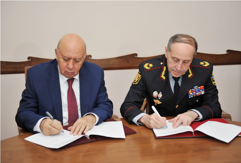 BMU ilə Polis Akademiyası arasında əməkdaşlıq sazişi imzalanıb  