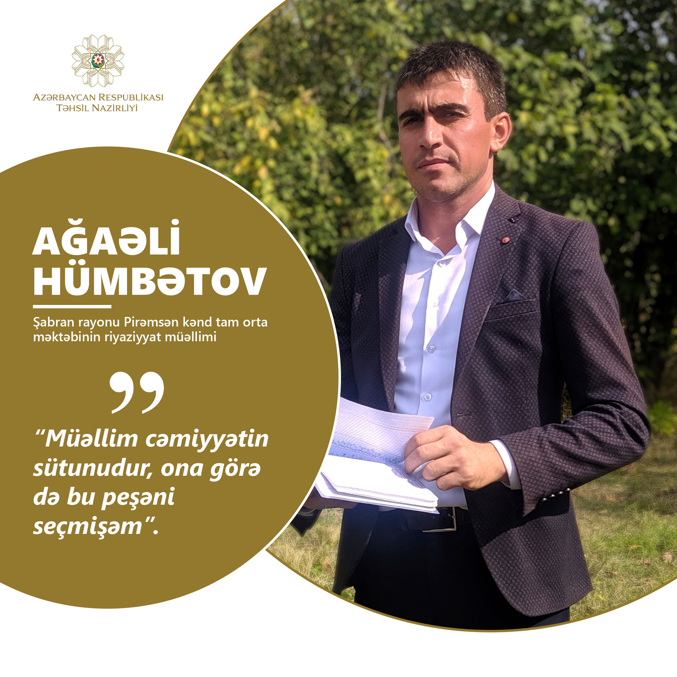 “Bizim müəllim”