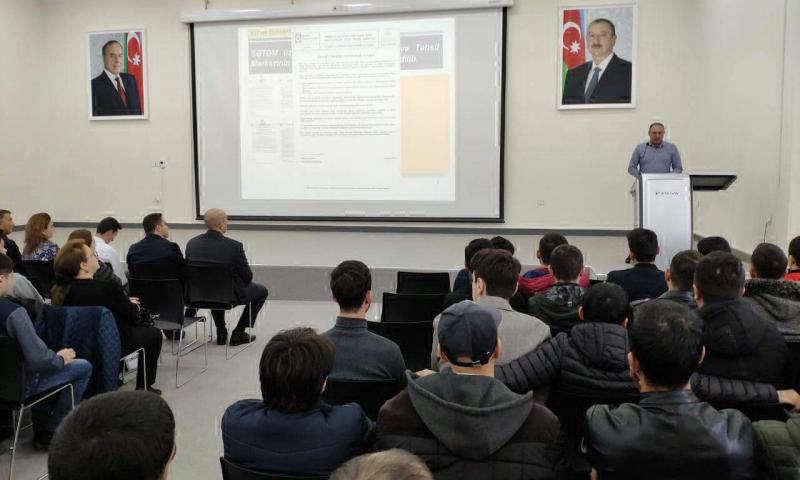 Tələbələr və işçi heyət “SƏTƏM”ə dair məlumatlandırılıblar