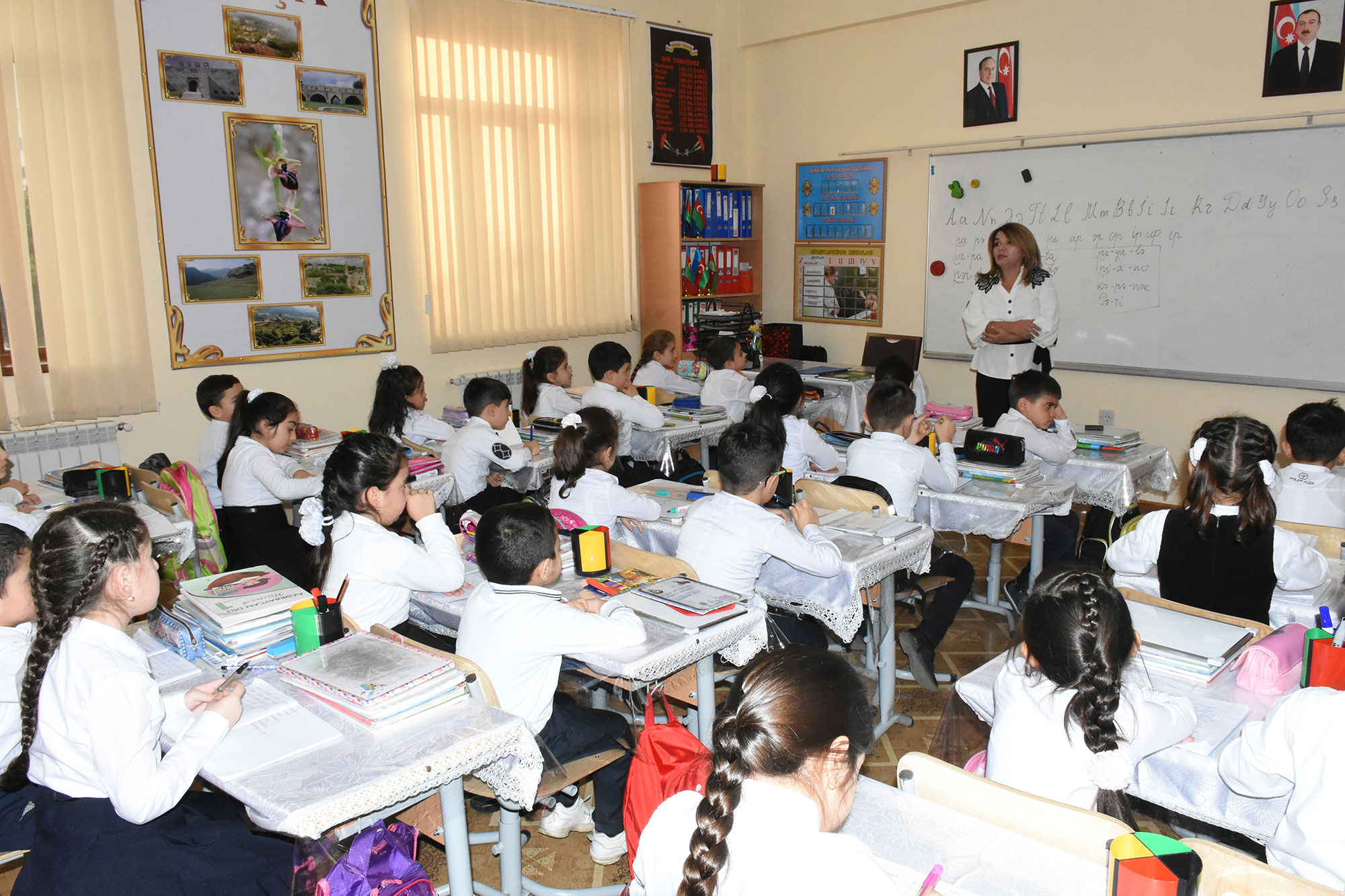 Təhsil Nazirliyinin “Məktəbimizdə” fotorubrikası davam edir-Fotolar